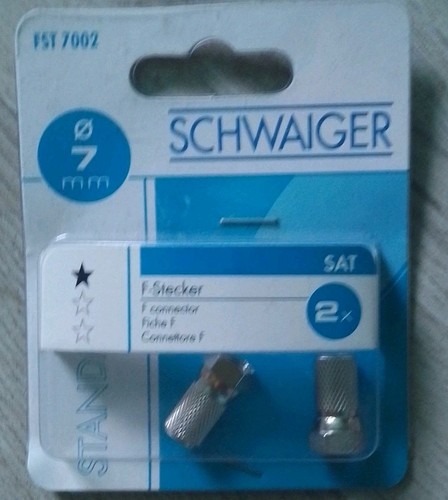Sat stecker tv - f-stecker,