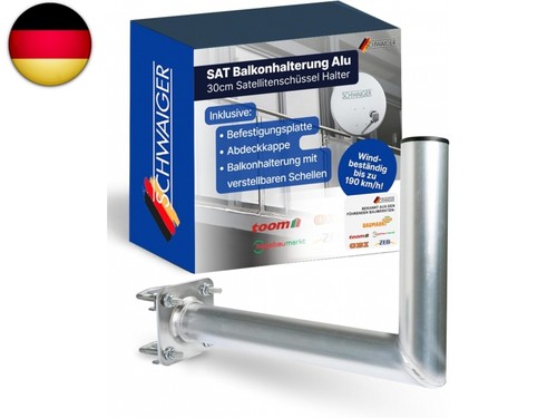 Schwaiger sat balkonhalterung - schwaiger,