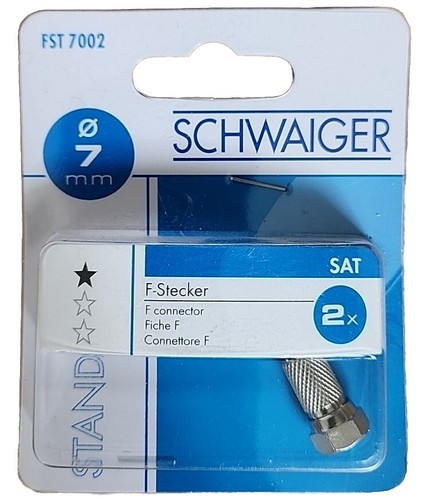 Sat stecker tv antennen - f-stecker,